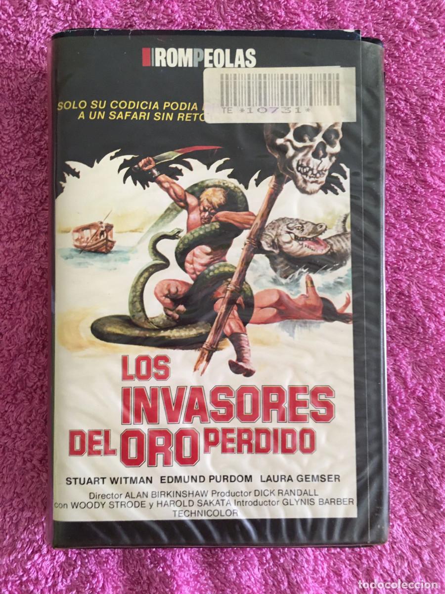 Cine: LOS INVASORES DEL ORO PERDIDO (1982) BETA ROMPEOLAS STUART WHITMAN LAURA GEMSER GLYNIS BARBER