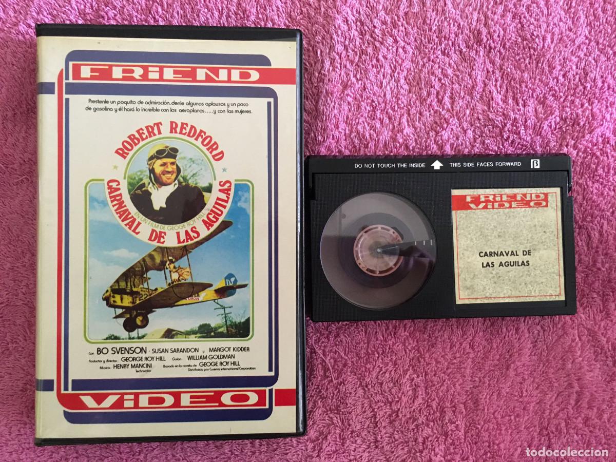 Cine: EL CARNAVAL DE LAS &Aacute;GUILAS (1975) BETA FRIEND VIDEO PIRATA ROBERT REDFORD SUSAN SARANDON BO SVENSON