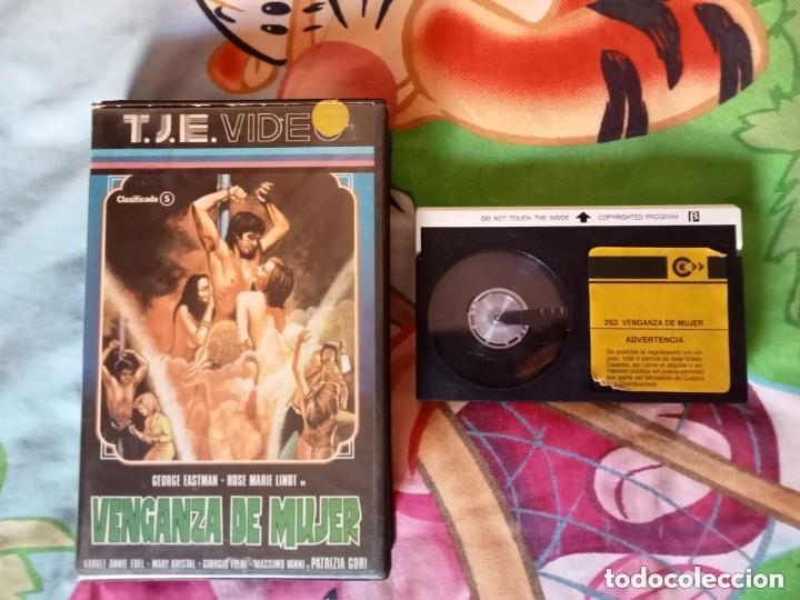 Cine: VENGANZA DE MUJER (1973) JOE DAMATO BETA 1&ordf; EDICI&Oacute;N TJE TELE JECTOR EROTICA SUSPENSE GEORGE EASTMAN