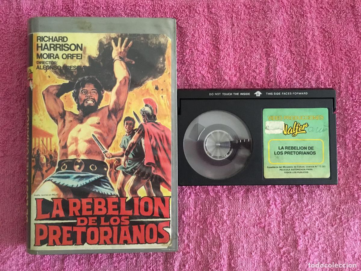 Cine: LA REBELI&Oacute;N DE LOS PRETORIANOS (1964) VALFER PEPLUM BRESCIA RICHARD HARRISON MOIRA ORFEI