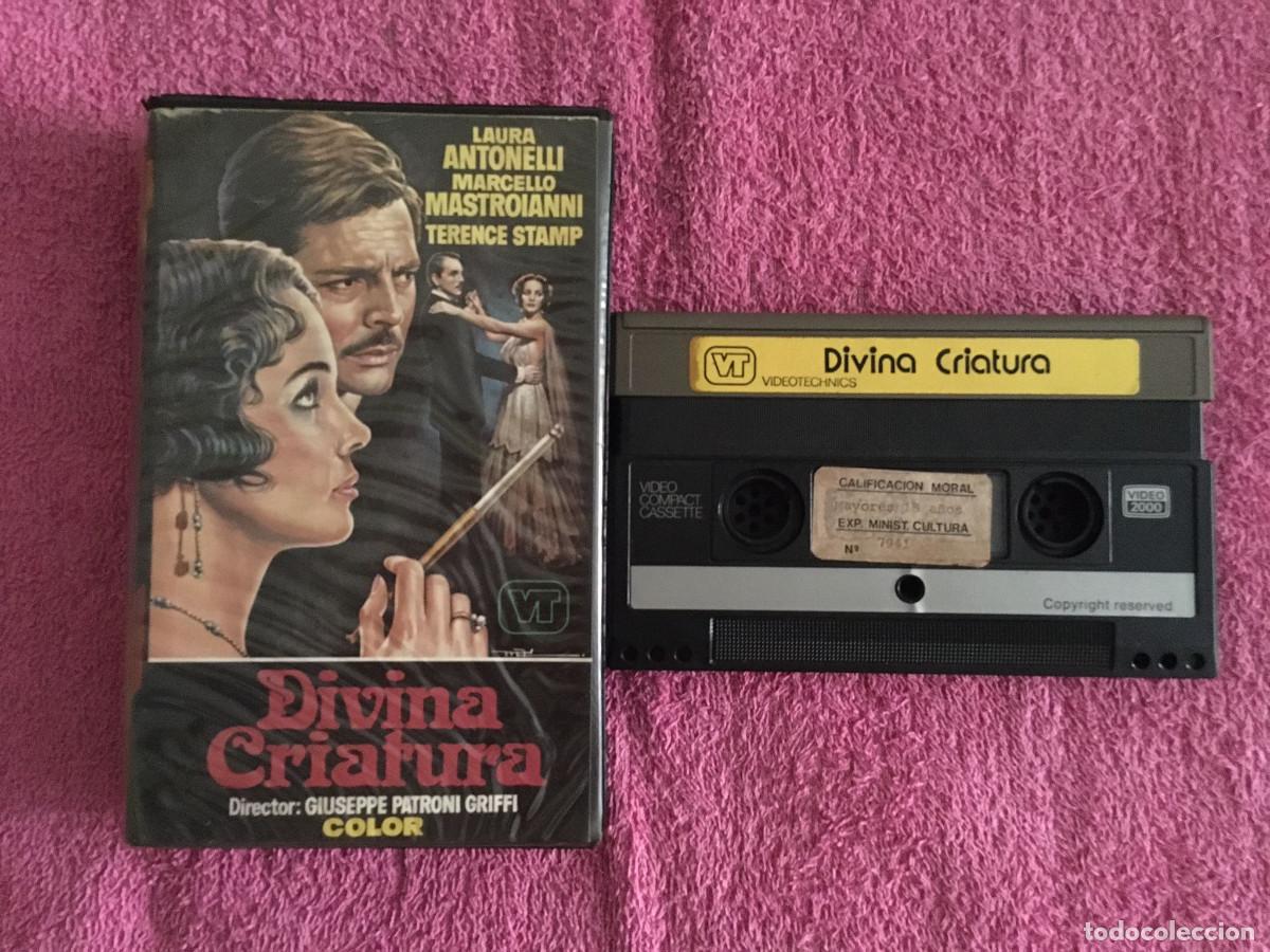 Cine: DIVINA CRIATURA (1975) V2000 VIDEOTECHNICS LAURA ANTONELLI TERENCE STAMP MASTROIANNI PLACIDO