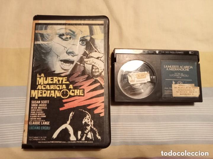 Cine: LA MUERTE ACARICIA A MEDIANOCHE (1972) BETA GIALLO ERCOLI NIEVES NAVARRO ANDREU MARTELL