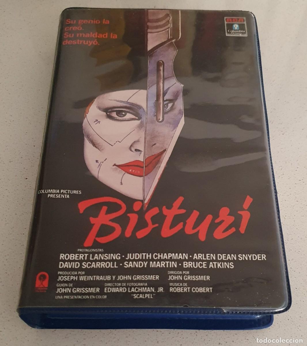 Cine: Pel&iacute;cula Beta Bistur&iacute;. Editada por RCA Columbia en 1987. Videoclub alquiler.