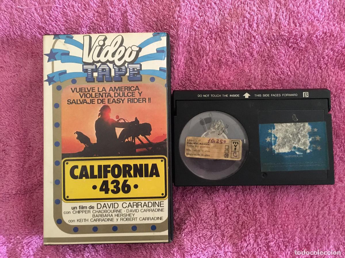 Cine: CALIFORNIA 436 (1974) BETA VIDEO TAPE DAVID KEITH CARRADINE BARBARA HERSHEY