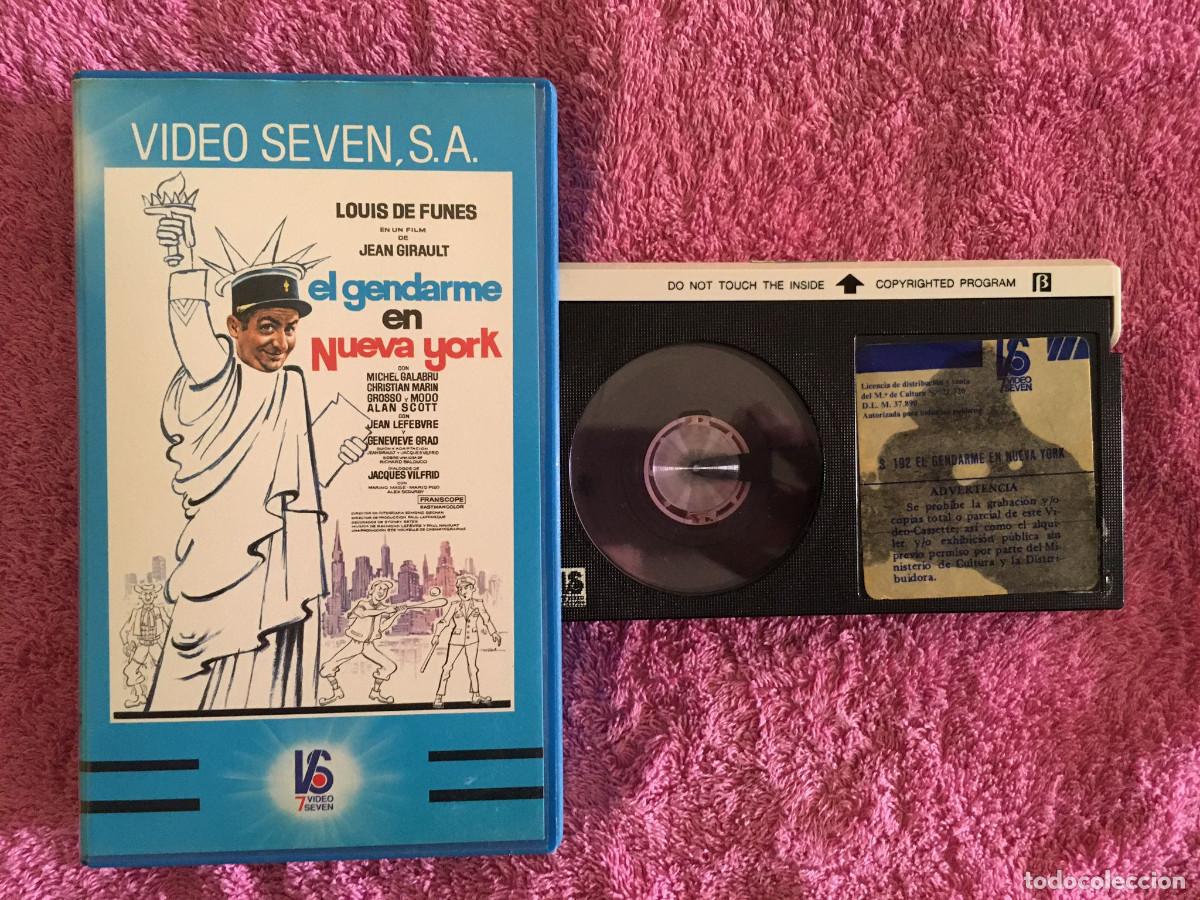 Cine: EL GENDARME EN NUEVA YORK (1965) BETA VIDEO SEVEN LOUIS DE FUNES DOBLAJE CINES