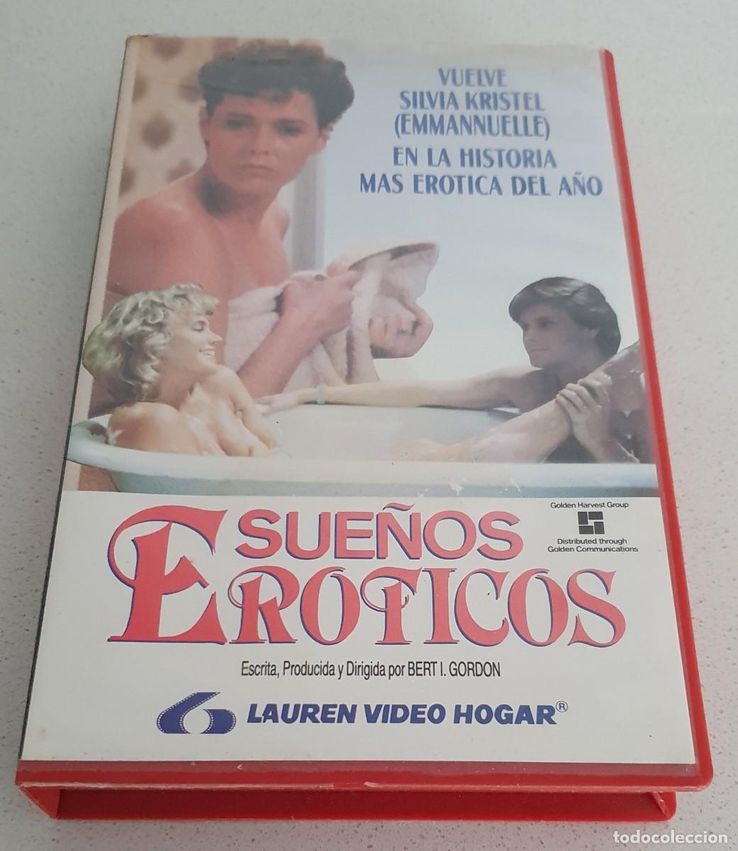 Cine: Pel&iacute;cula Beta Sue&ntilde;os Er&oacute;ticos. Silvia Kristel. Lauren Films Video Hogar. Videoclub alquiler.
