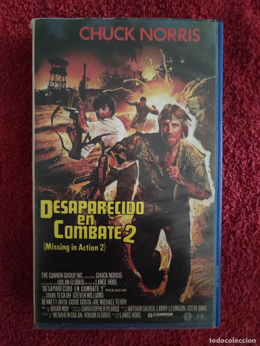 Cine: DESAPARECIDO EN COMBATE II 2 (1985) BETA 1&ordf; EDICI&Oacute;N CB FILMS ACCI&Oacute;N SUSPENSE CHUCK NORRIS