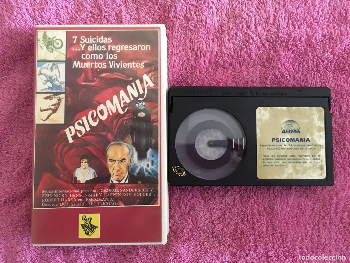 Cine: PSICOMANIA PSYCHOMANIA (1973) BETA REX VIDEO TERROR HAMMER FILMS NICKY HENSON ROBERT HARDY
