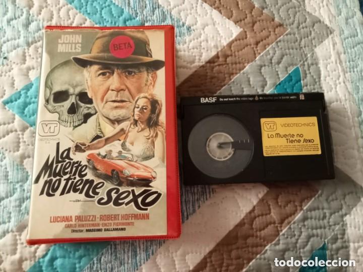 Cine: LA MUERTE NO TIENE SEXO (1968) BETA VIDEOTECHNICS DALLAMANO GIALLO JOHN MILLS LUCIANA PALUZZI