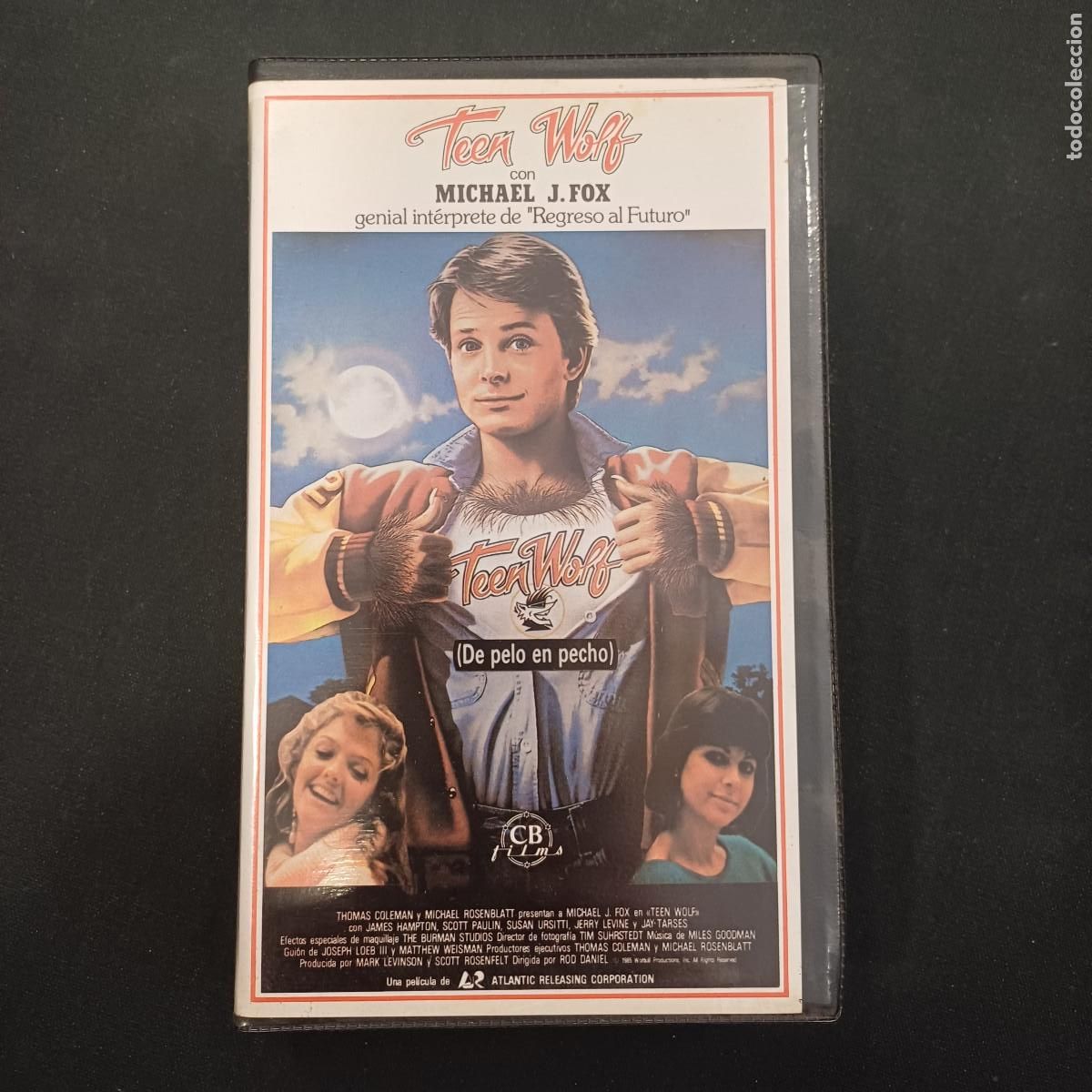 Cine: TEEN WOLF/DE PELO EN PECHO/MICHAEL J.FOX/VIDEO BETA.