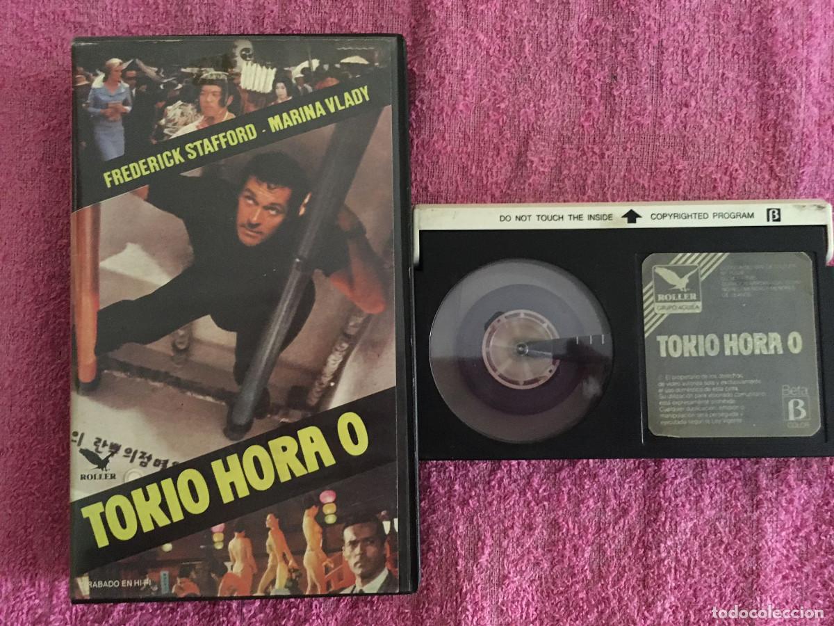 Cine: TOKIO HORA CERO 0 (1966) BETA ROLLER GRUPO AGUILA EUROSPY FREDERICK STAFFORD MARINA VLADY