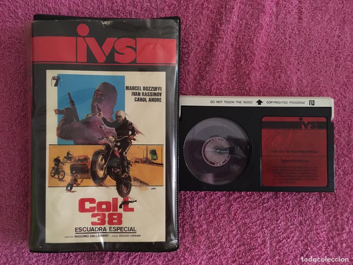 Cine: COLT 38 ESCUADRA ESPECIAL (1976) BETA 1&ordf; EDICI&Oacute;N IVS MARCEL BOZZUFFI IVAN RASSIMOV CAROLE ANDR&Eacute;