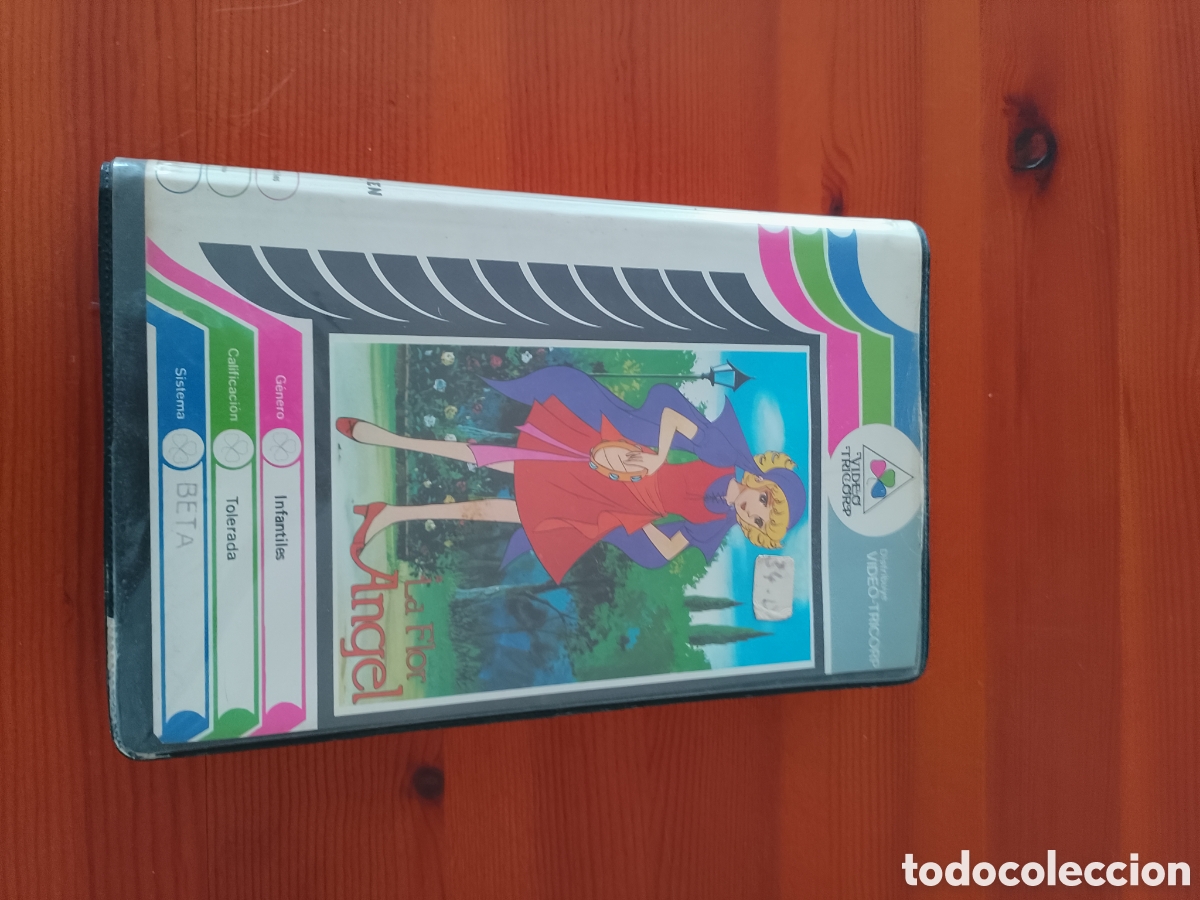 Cine: LA FLOR ANGEL - ANGEL LA NI&Ntilde;A DE LAS FLORES - ANIME - ANIMACION Betamax