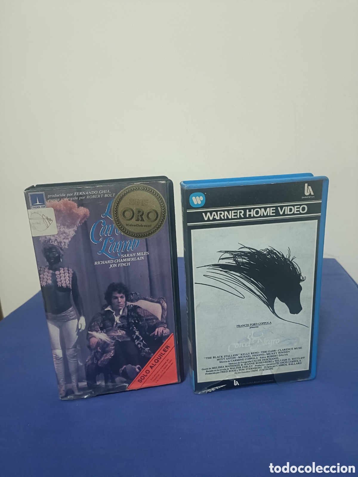 Cine: Lote 2 pel&iacute;culas Beta El Corcel Negro y Lady Carolina Lam
