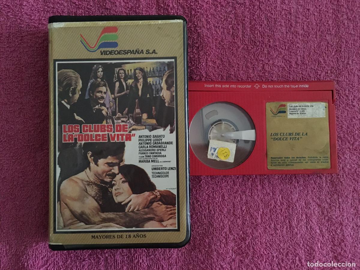 Cine: LOS CLUBS DE LA DOLCE VITA (1973) BETA POLIZIESCO GIALLO ANTONIO SABATO MARISA MELL