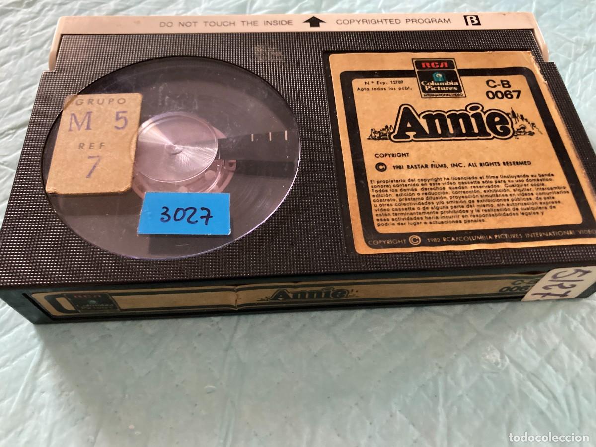 Cine: BETA ORIGINAL SIN CARATULA Y SIN ESTUCHE / ANNIE