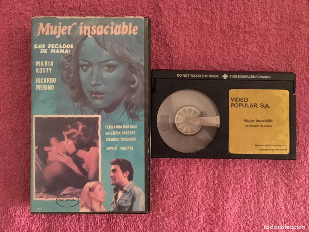 Cine: MUJER INSACIABLE (1980) BETA MARIA KOSTY