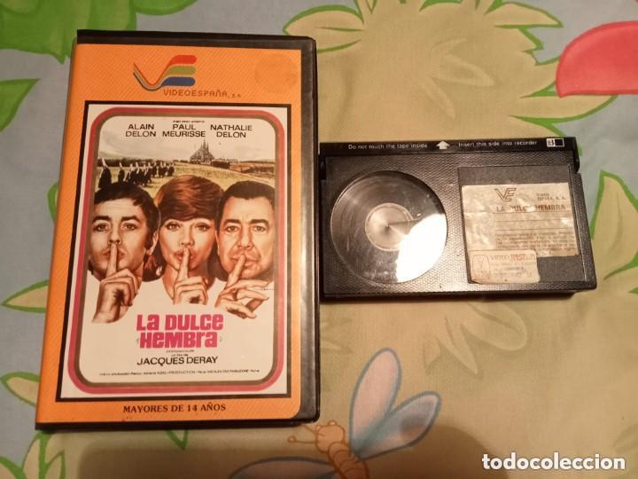 Cine: LA DULCE HEMBRA (1971) BETA 1&ordf; EDICI&Oacute;N VIDEO ESPA&Ntilde;A COMEDIA ALAIN NATHALIE DELON