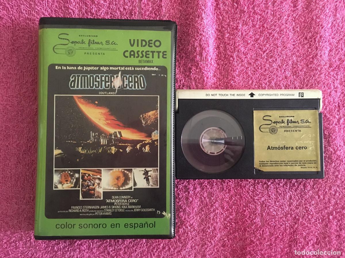 Cine: ATM&Oacute;SFERA CERO (1981) BETA 1&ordf; EDICI&Oacute;N PIRATA SEPALC SEAN CONNERY PETER BOYLE