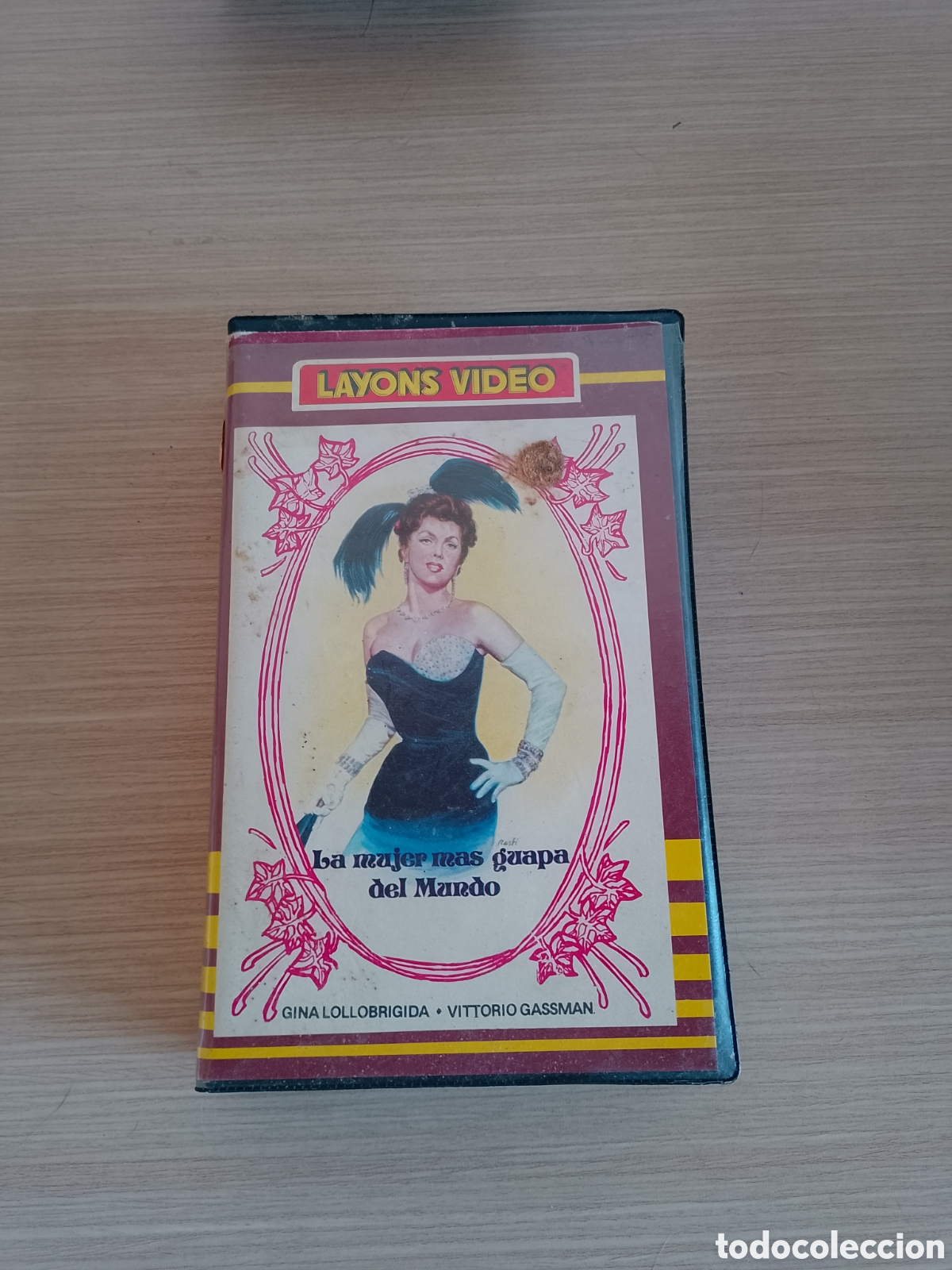 Cine: Cinta de video pel&iacute;cula beta betamax la mujer m&aacute;s wapa del mundo 1983