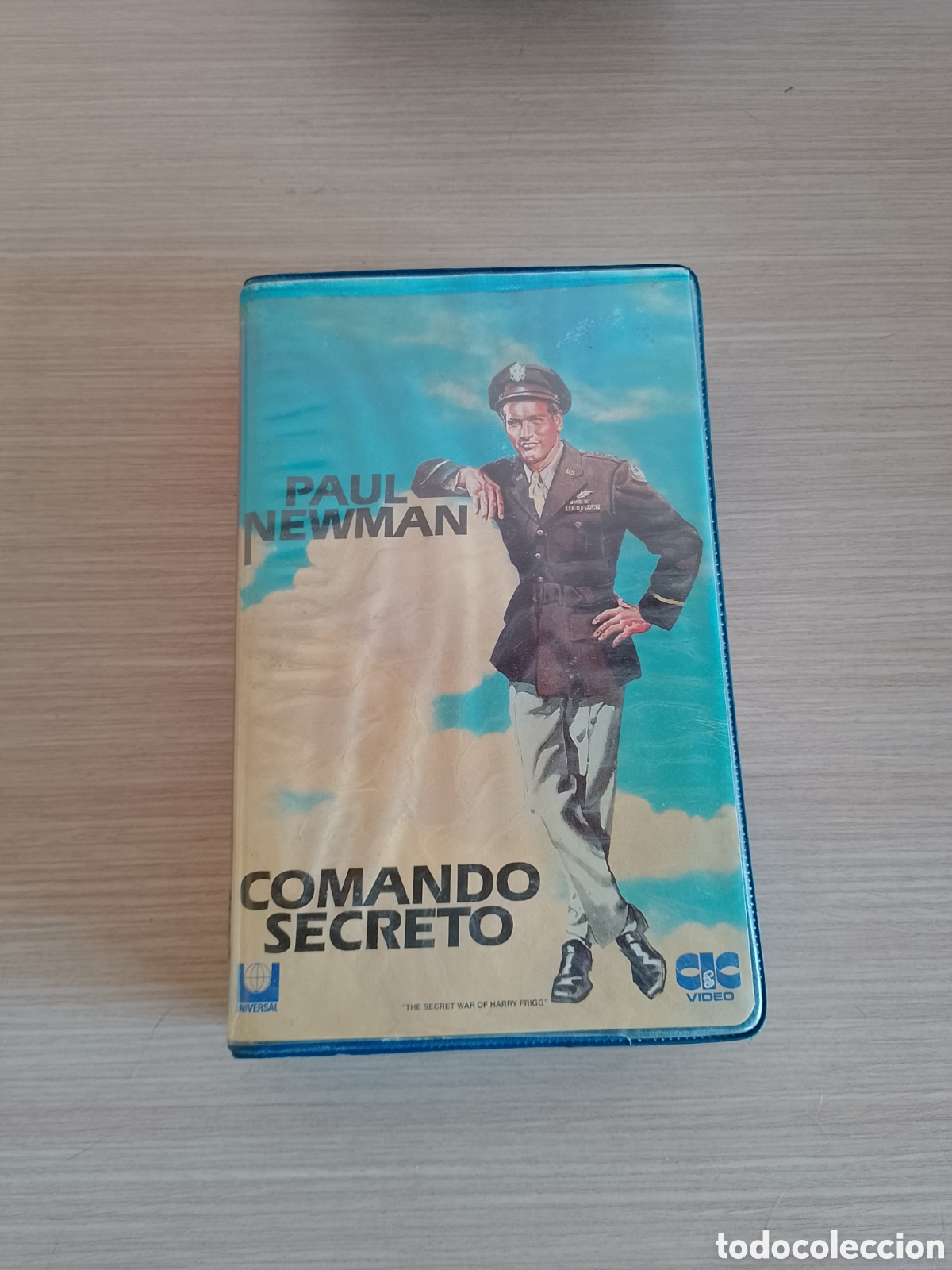 Cine: Pel&iacute;cula betamax Paul Newman comando secreto