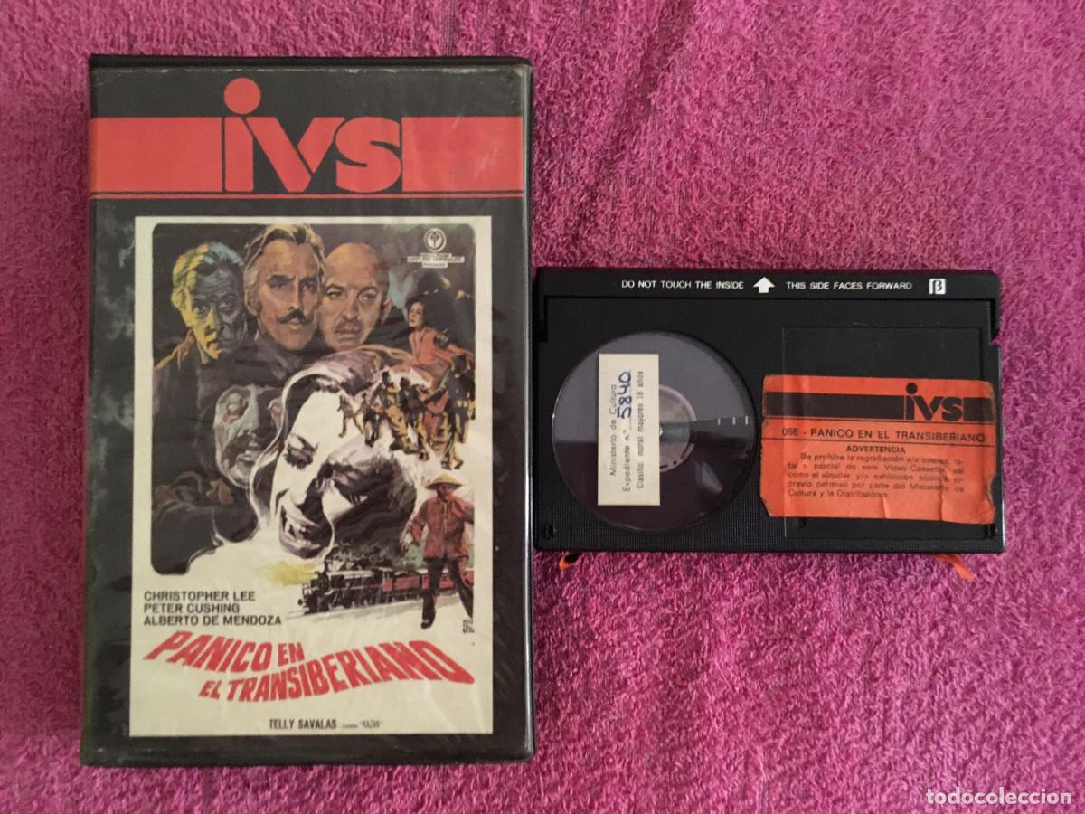 Cine: P&Aacute;NICO EN EL TRANSIBERIANO (1972) BETA 1&ordf; EDICI&Oacute;N IVS PETER CUSHING CHRISTOPHER LEE SAVALAS