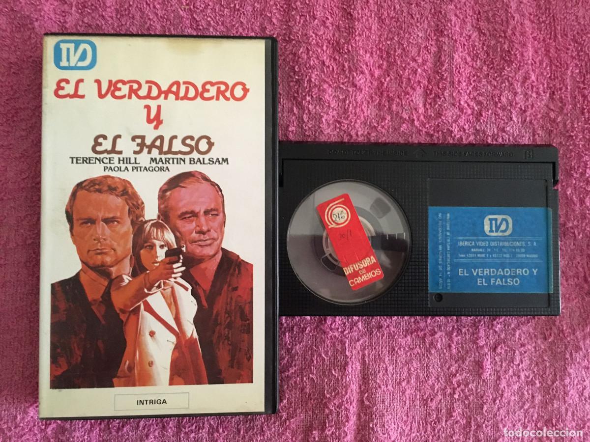 Cine: EL VERDADERO Y EL FALSO (1972) BETA IVD INTRIGA SUSPENSE TERENCE HILL MARTIN BALSAM