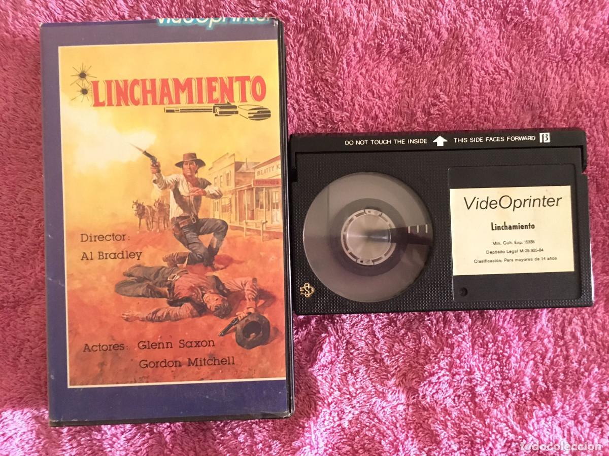 Cine: LINCHAMIENTO (1968) BETA VIDEOPRINTER SPAGHETTI WESTERN GLENN SAXON GORDON MITCHELL