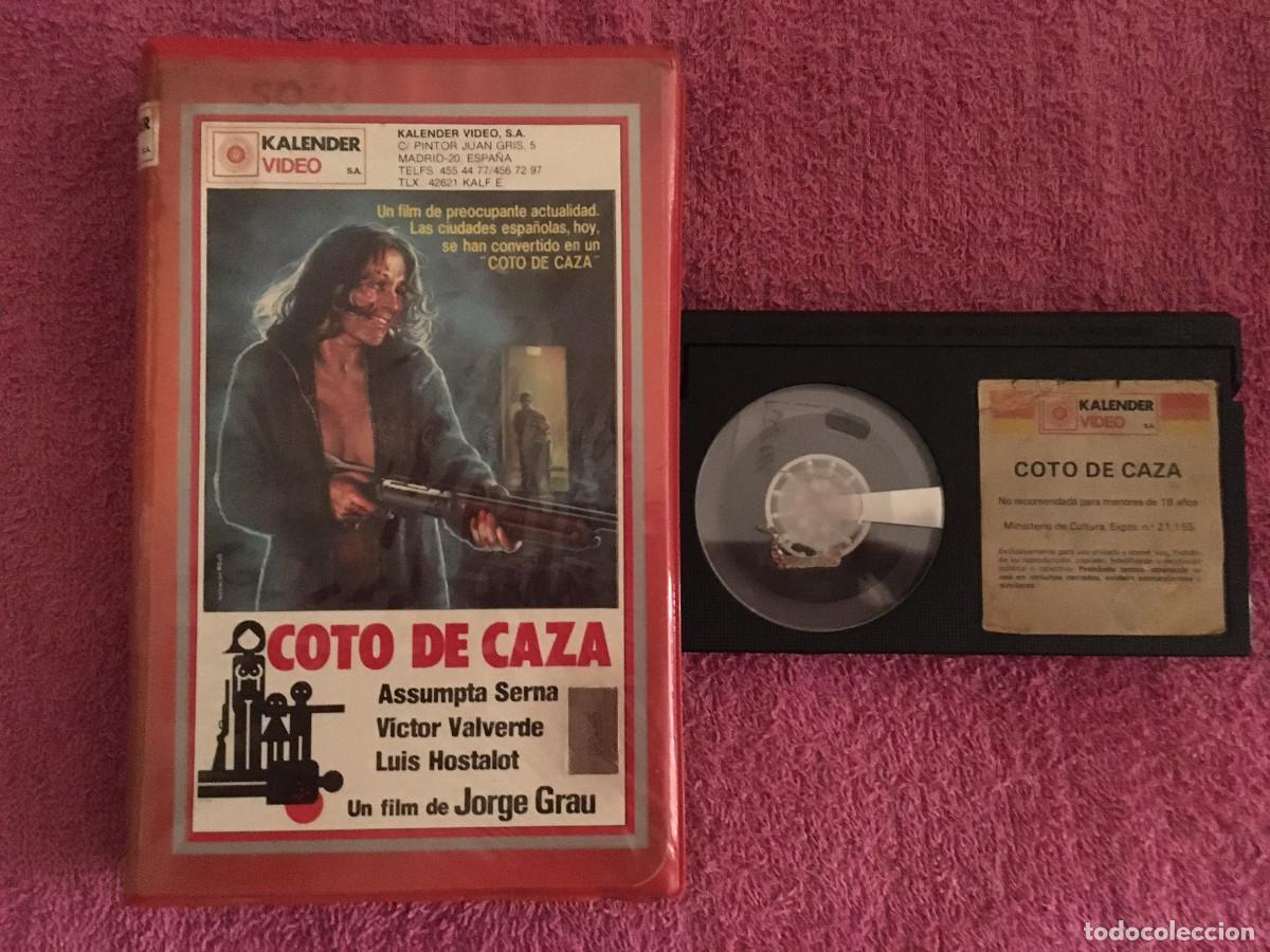 Cine: COTO DE CAZA (1983) BETA JORGE GRAU ASSUMPTA SERNA