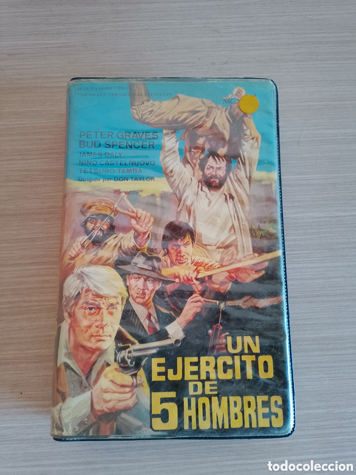 Cine: Pel&iacute;cula beta Un ejercito de 5 hombres betamax