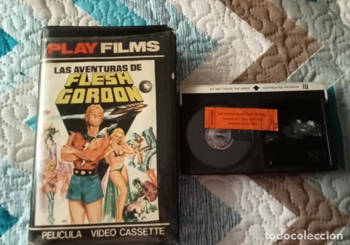 Cine: LAS AVENTURAS DE FLESH GORDON (1974) BETA 1&ordf; EDICI&Oacute;N PLAYFILMS CANDY SAMPLES