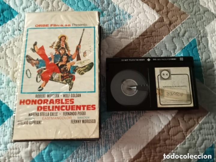 Cine: HONORABLES DELINCUENTES (1974) BETA 1&ordf; EDICI&Oacute;N PIRATA ROBERT WIDMARK (ALBERTO DELL'ACQUA)