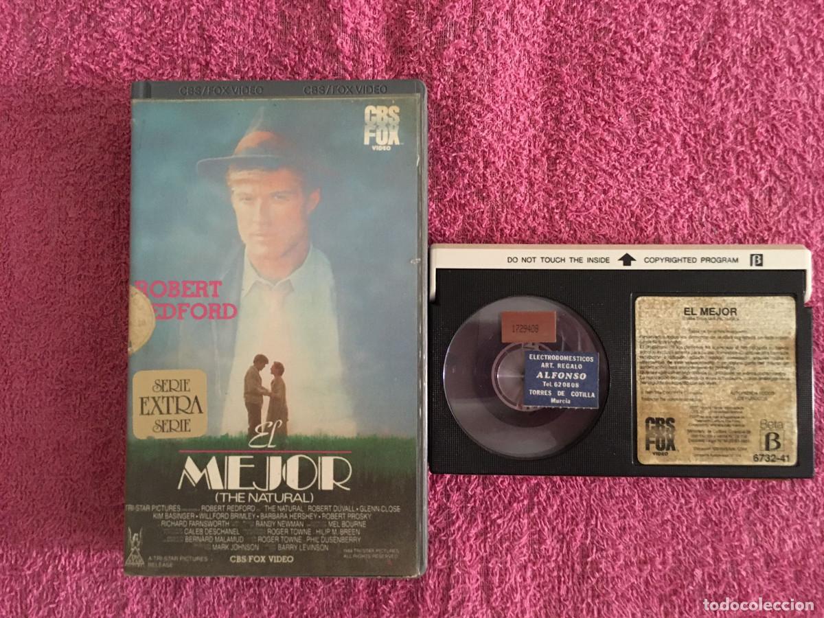 Cine: EL MEJOR (1984) BETA 1&ordf; EDICI&Oacute;N ROBERT REDFORD KIM BASINGER GLENN CLOSE ROBERT DUVALL