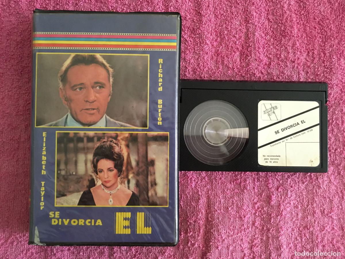 Cine: SE DIVORCIA &Eacute;L (1973) BETA RICHARD BURTON ELIZABETH LIZ TAYLOR