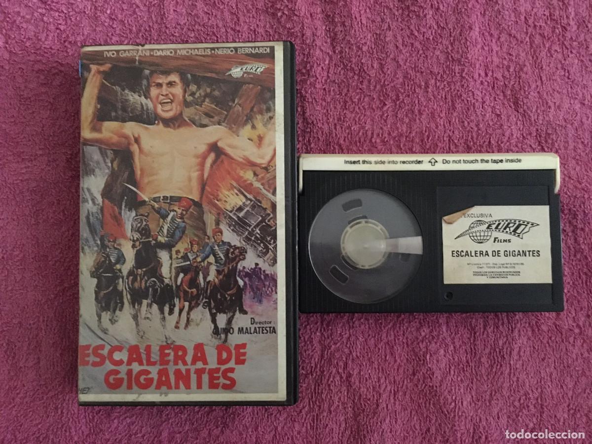 Cine: ESCALERA DE GIGANTES (1960) BETA EURO FILMS AVENTURAS DON MEGOWAN CHELO ALONSO HILDEGARD KNEF