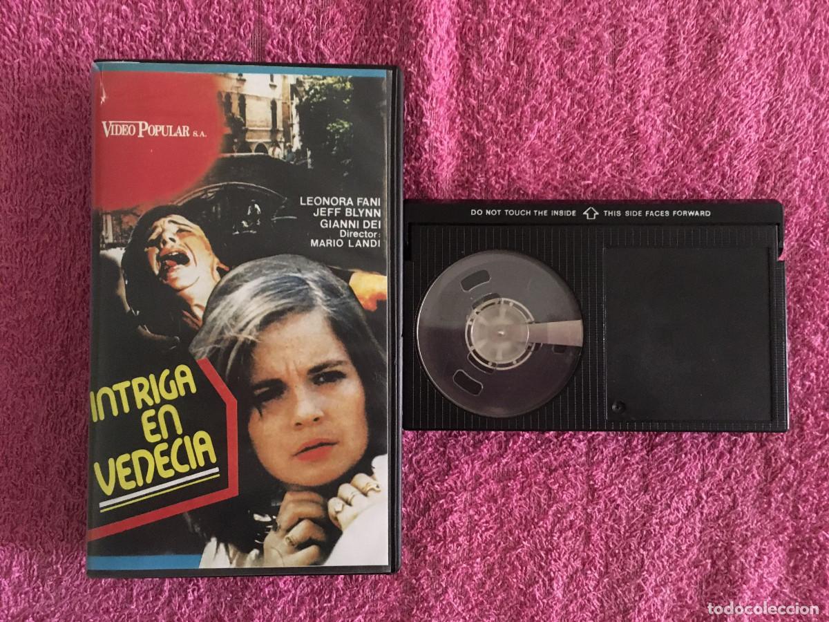Cine: INTRIGA EN VENECIA (1979) BETA VIDEO POPULAR GIALLO LEONORA FANI + JACA MARIANGELA GIORDANO