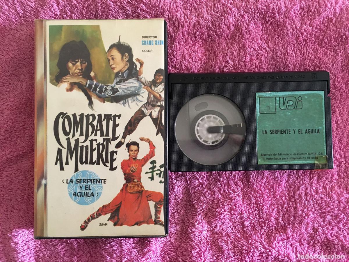 Cine: COMBATE A MUERTE aka LA SERPIENTE Y EL &Aacute;GUILA (1978) BETA VDI KARATE DON WONG CARTER WONG