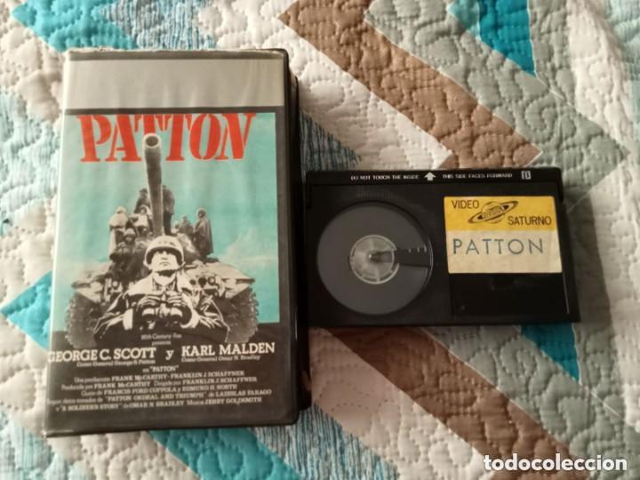 Cine: PATTON (1970) BETA 1&ordf; EDICI&Oacute;N PIRATA B&Eacute;LICA II GUERRA MUNDIAL GEORGE C. SCOTT
