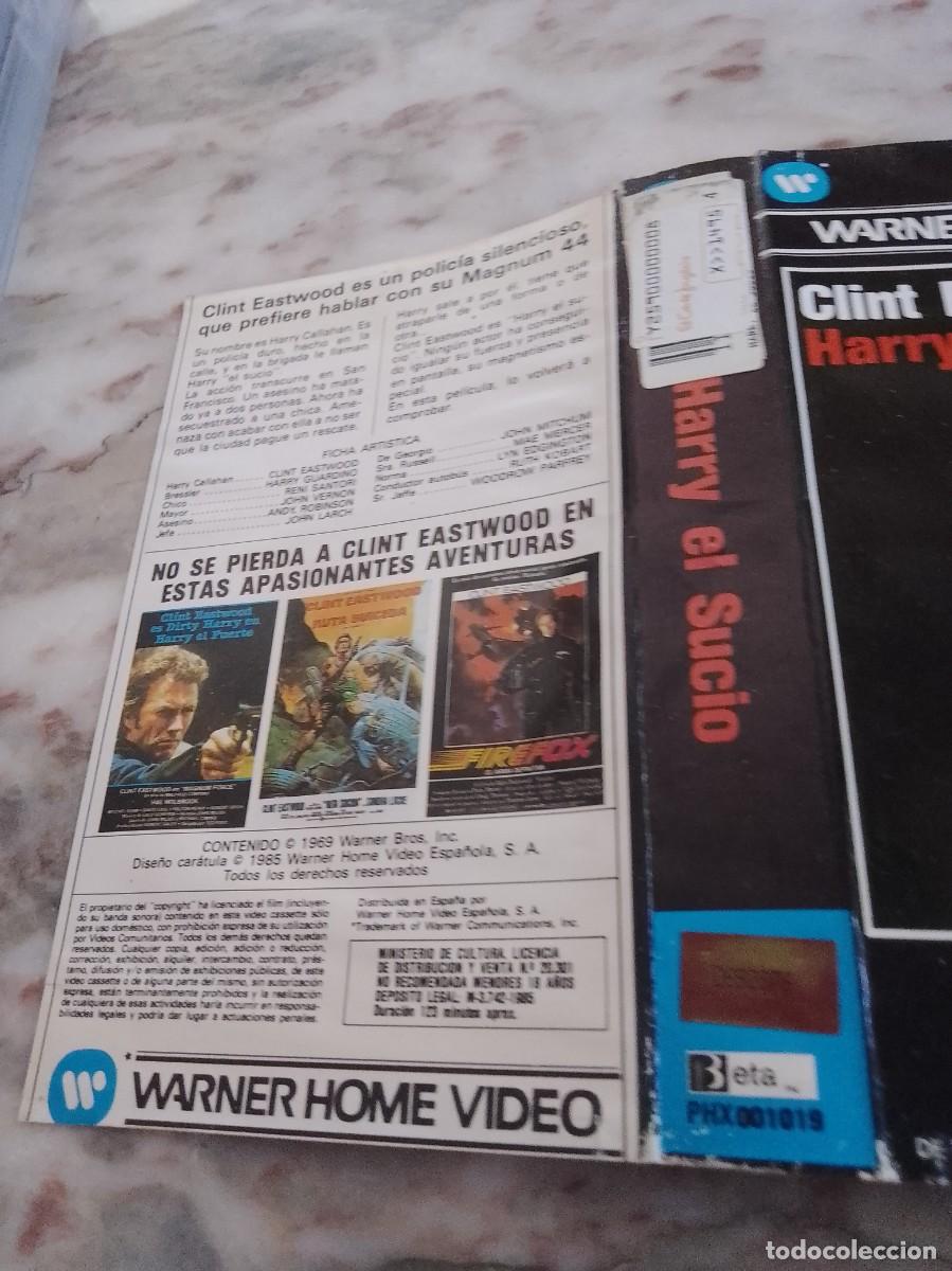Cine: Harry el sucio beta 1 edici&oacute;n &uacute;nica edici&oacute;n