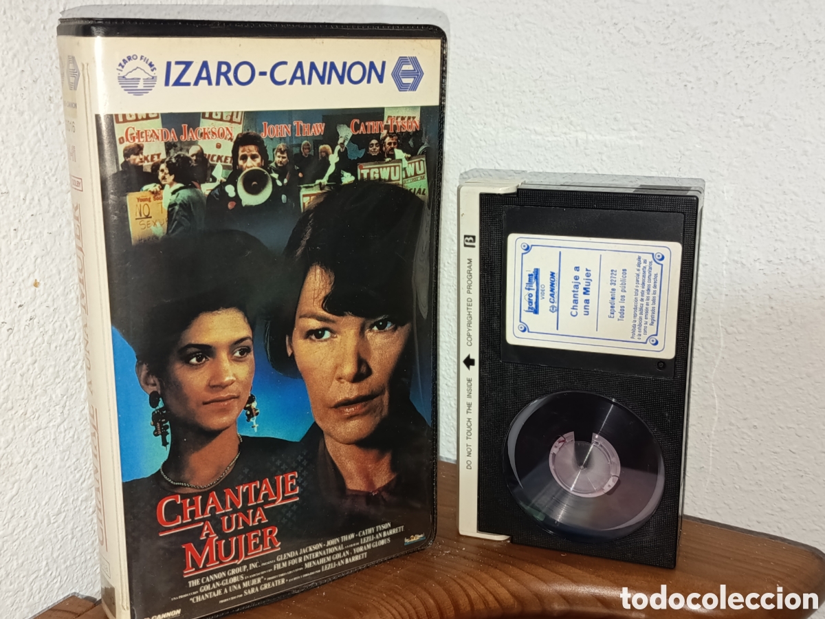 Cine: Chantaje a una mujer. Pel&iacute;cula betamax