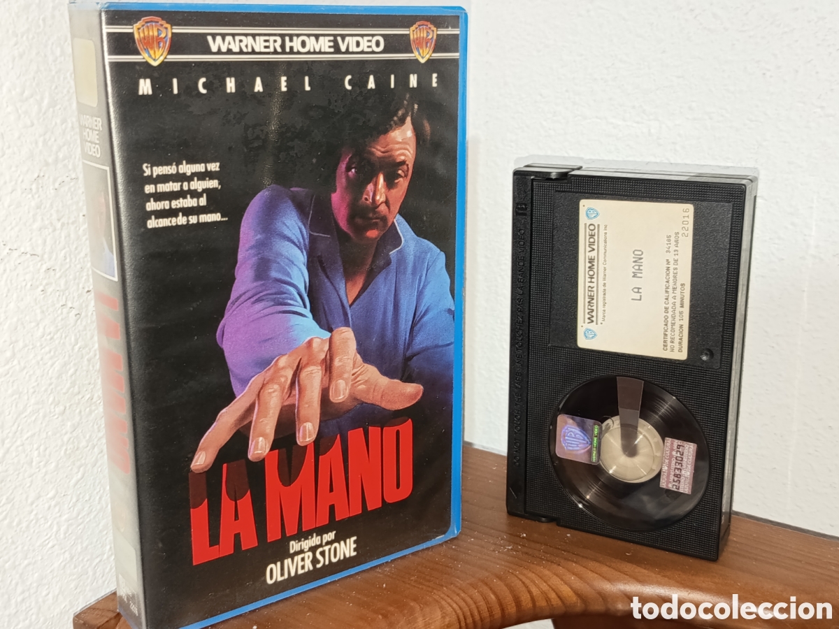 Cine: La mano. Michael Ca&iacute;ne. Pel&iacute;cula betamax