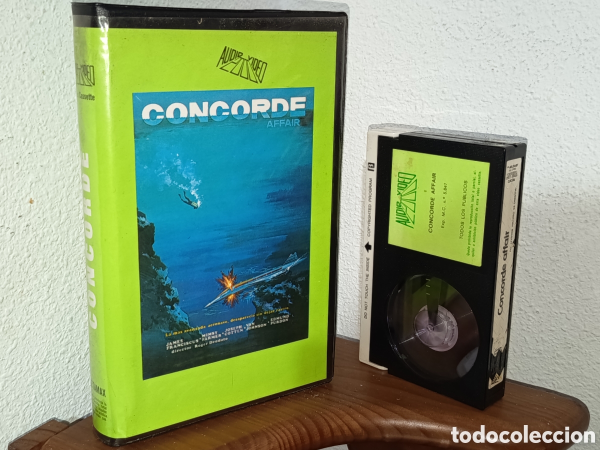 Cine: Concorde affaire. Ruggero deodato. Pel&iacute;cula betamax