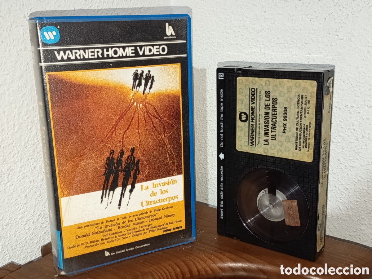 Cine: La invasi&oacute;n de los ultracuerpos. Pel&iacute;cula betamax