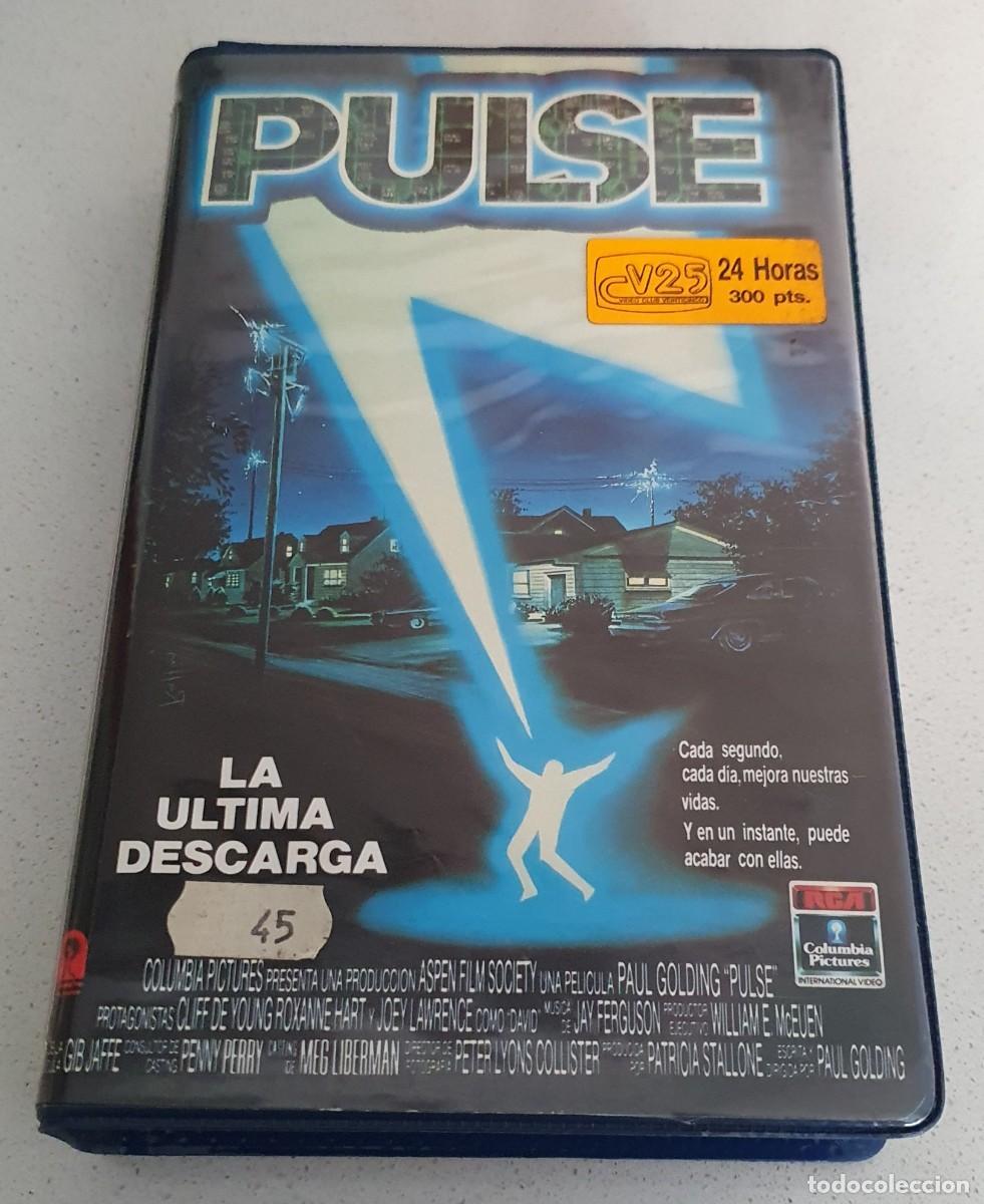 Cin&eacute;ma: Pel&iacute;cula Beta Pulse. RCA Columbia 1989 videoclub alquiler
