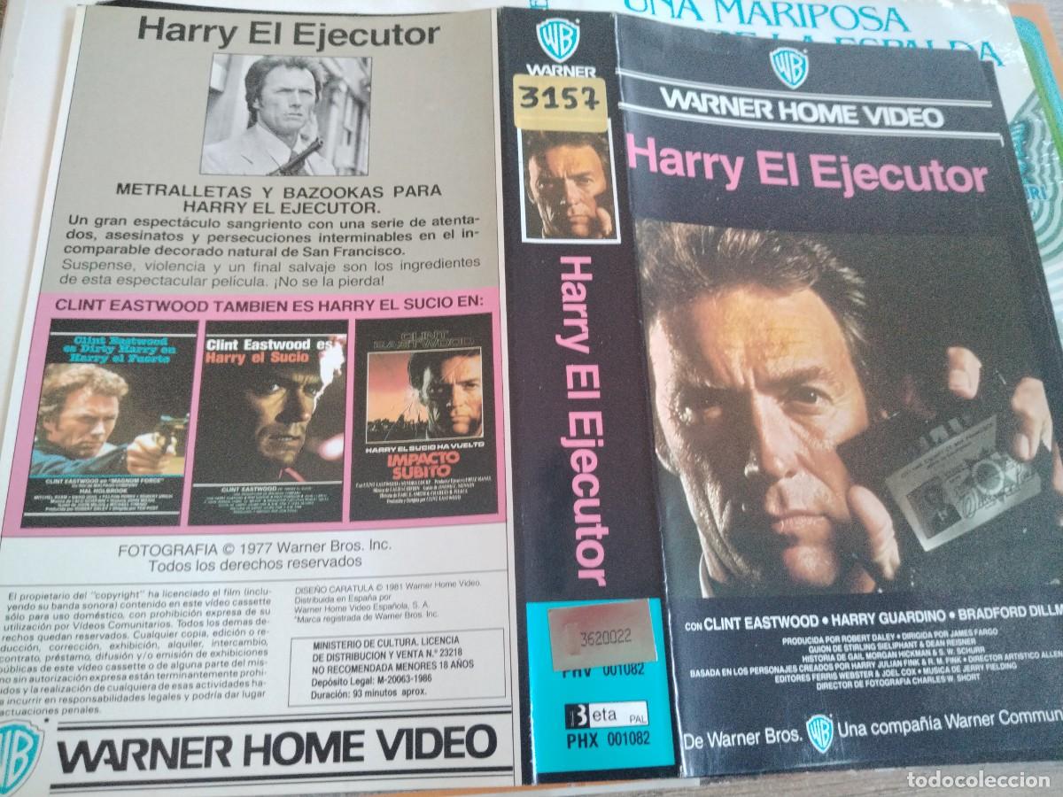Cine: SOLO CARATULA BETA HARRY EJECUTOR - Foto 1
