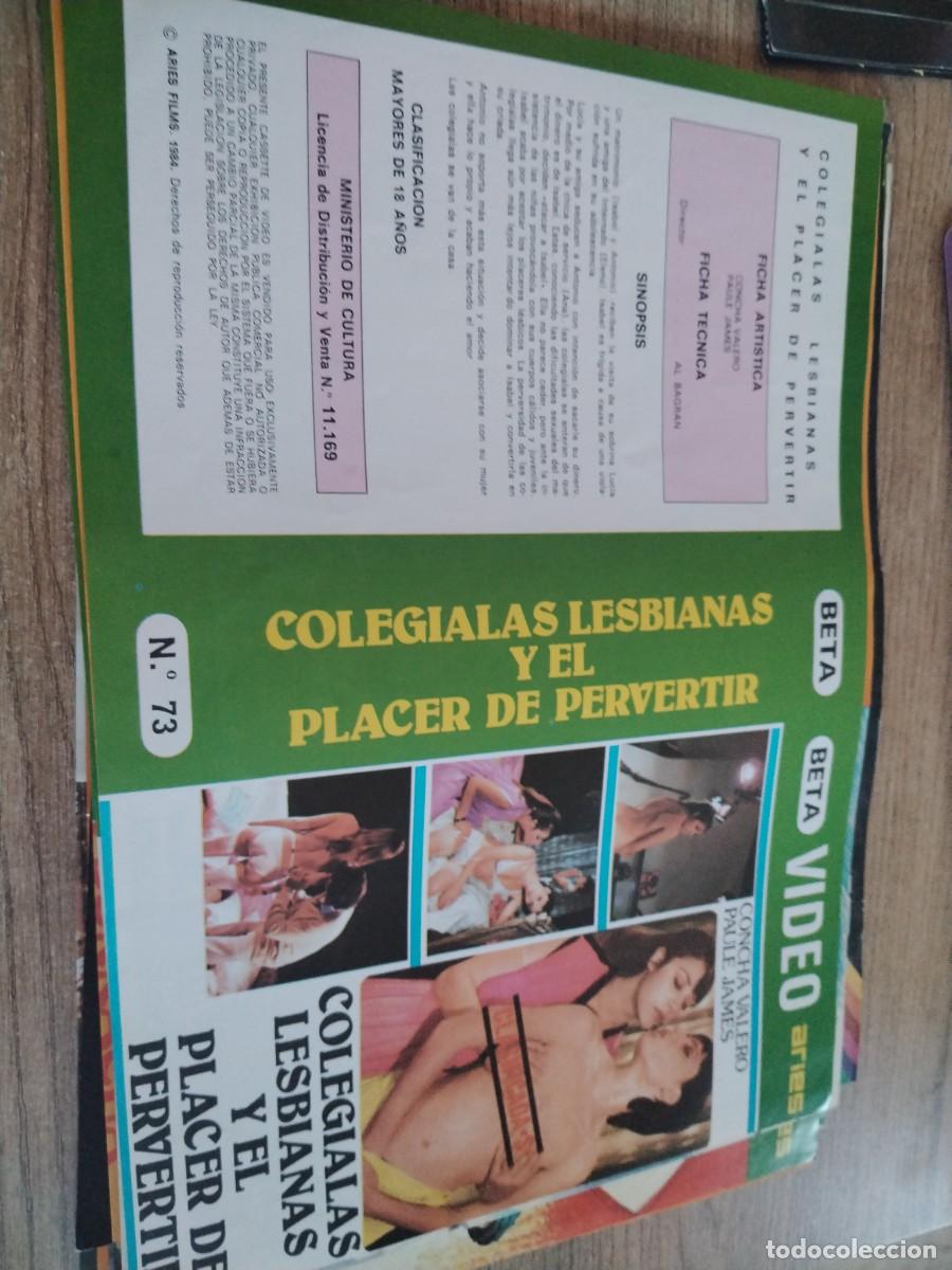 Cine: SOLO CARATULA BETA COLEGIALAS LESBIANAS