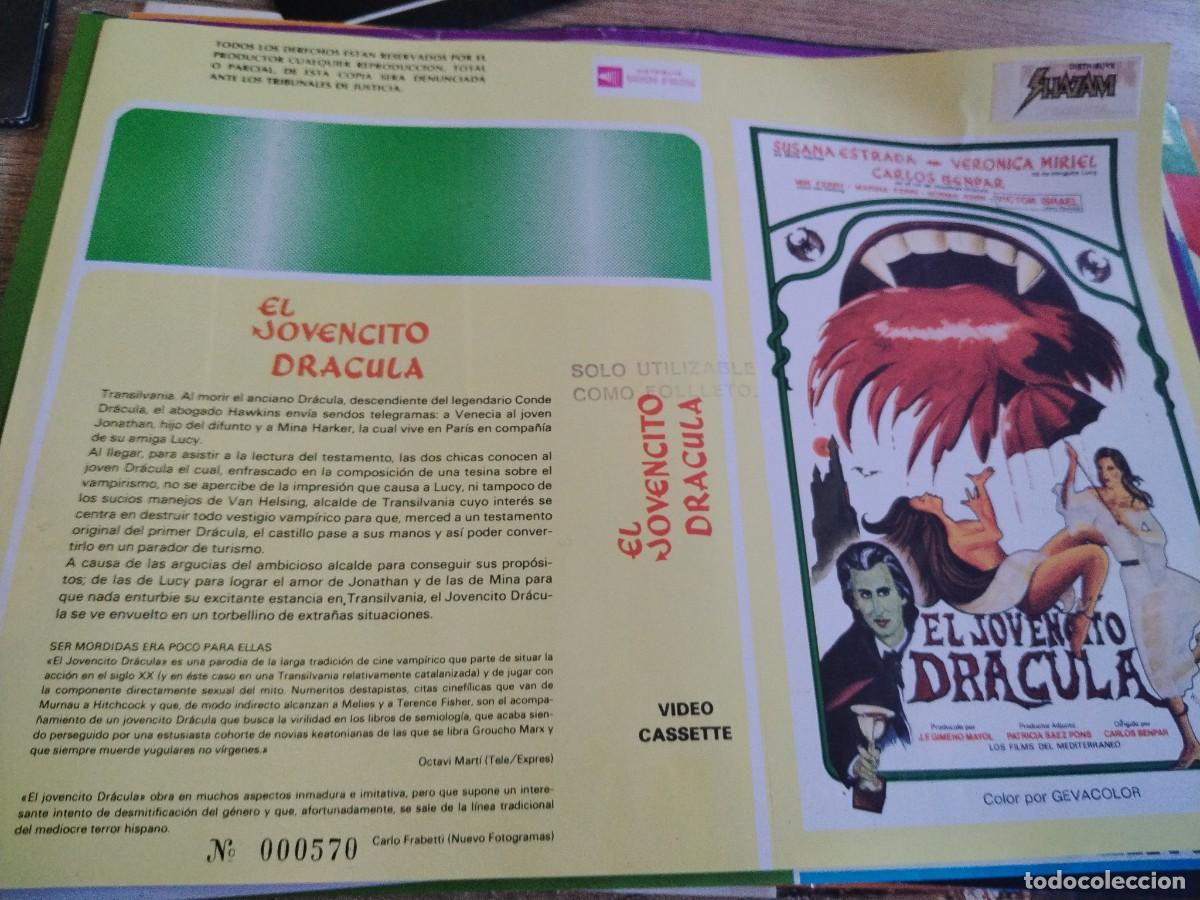 Cine: SOLO CARATULA BETA EL JOVENCITO DRACULA