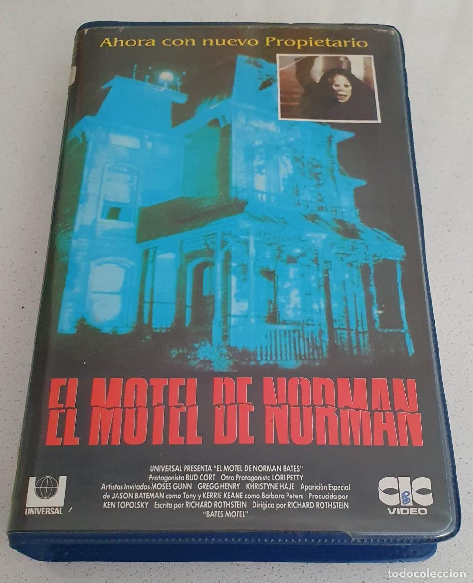Cine: Pel&iacute;cula Beta El Hotel de Norman CIC V&iacute;deo 1988 videoclub alquiler.