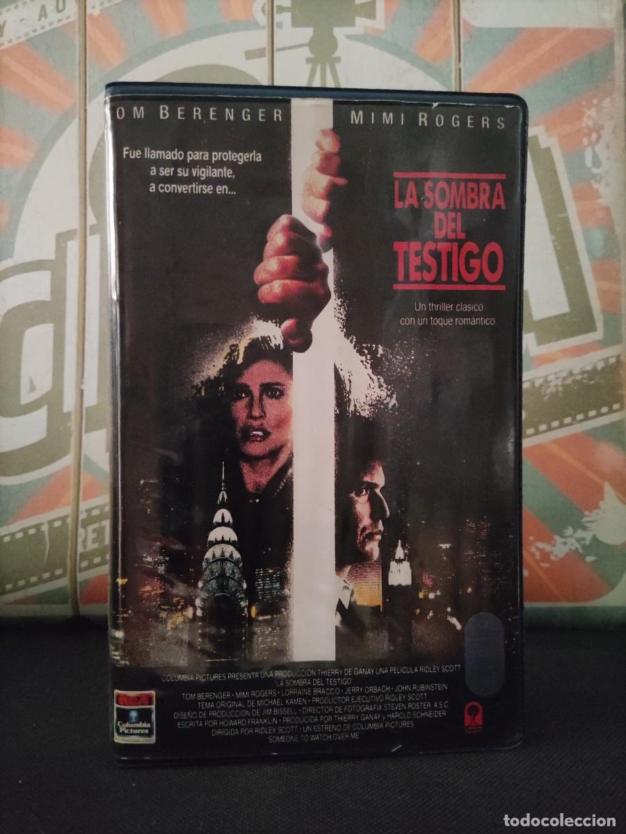 Cine: BF 10 VHS CG La sombra del testigo - Tom Berenguer, Mimi Rogers