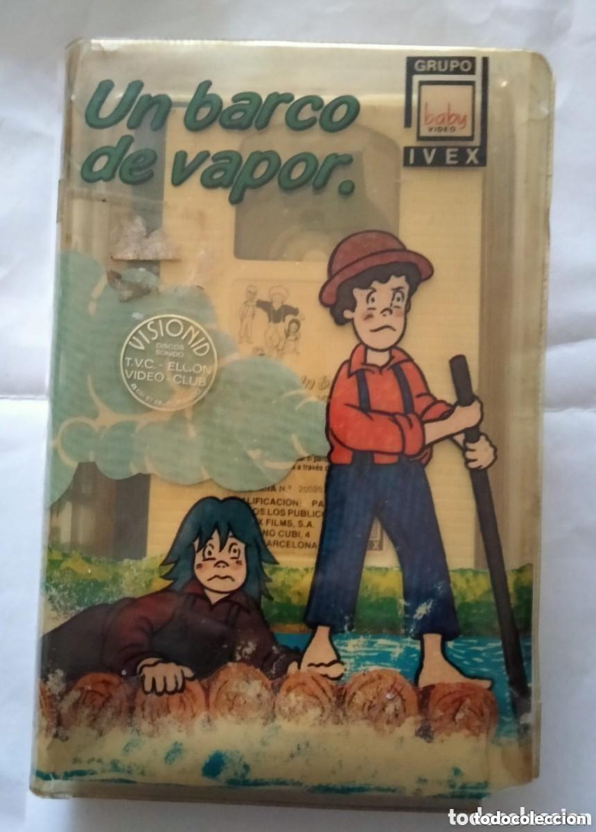 Cine: Un Barco de Vapor. Ivex Films a&ntilde;o 2000. Cassette Beta